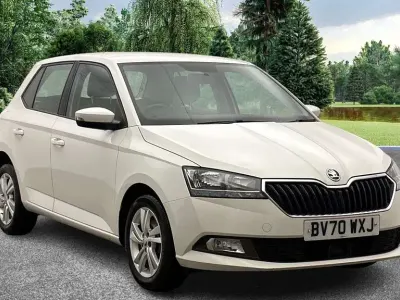 Used Skoda Fabia SE 2020 White Hatchback
