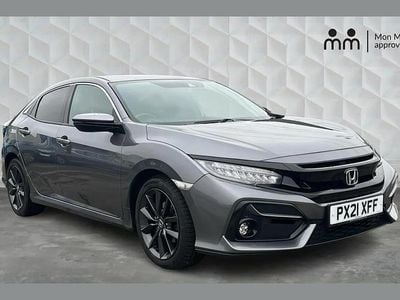 Begagnad Honda Civic SR 126 HK (92 kW) 2021 Grå Halvkombi