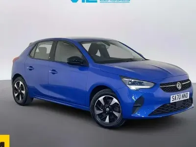 Usado Vauxhall Corsa-e 100 kW (136 HP) 2020 Azul Citadino