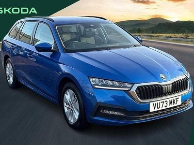 Blue Used 2023 Skoda Octavia SE Estate | £18,789 (Fair price)