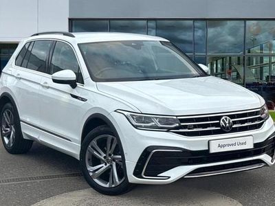 Used VW Tiguan R-line Edition 150 HP (110 kW) 2024 Pure white SUV