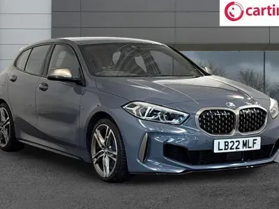 Used BMW M135 Sport Line 306 HP (225 kW) 2022 Grey Hatchback