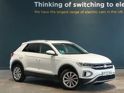 Used VW T-Roc Style 150 HP (110 kW) 2022 White SUV