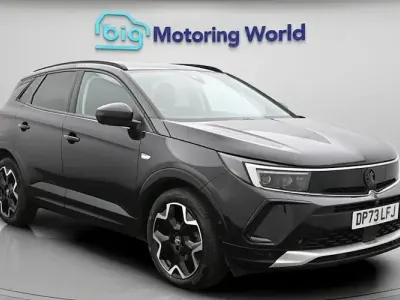 Used Vauxhall Grandland X Ultimate 131 HP (96 kW) 2023 Black SUV