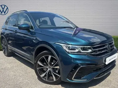 Used VW Tiguan R-line 245 HP (180 kW) 2023 Blue SUV