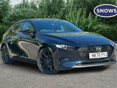 Used Mazda 3 Homura-Line 140 HP (102 kW) 2025 Deep crystal blue Hatchback