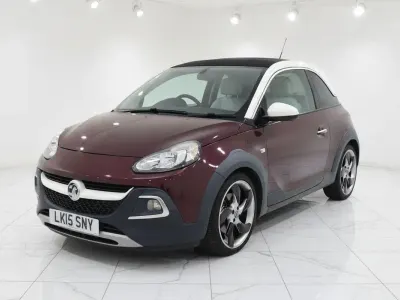 Used Vauxhall Adam Rocks 2015 Red Hatchback