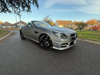 Silver Used 2012 Mercedes SLK250 AMG Cabriolet | £5,750 (Fair price)