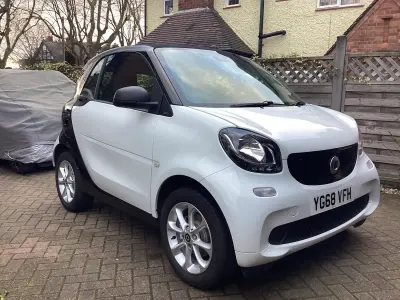 Used Smart ForTwo Coupé Passion 71 HP (52 kW) 2018 Black Coupe