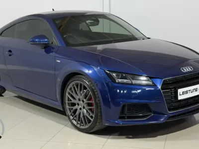 Used Audi TT S-Line 230 HP (169 kW) 2016 Blue Coupe