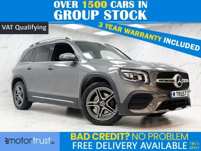 Used Mercedes GLB200 AMG line 163 HP (119 kW) 2022 Grey SUV
