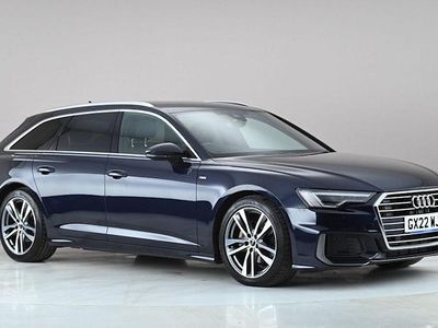 Used Audi A6 S-Line 204 HP (150 kW) 2021 Blue Estate