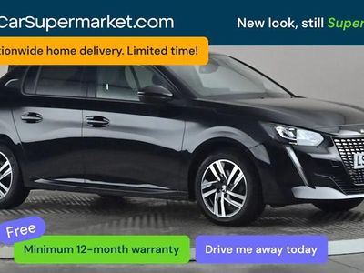 Used Peugeot 208 Allure+ 102 HP (75 kW) 2022 Black Hatchback