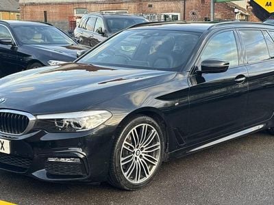 Black Used 2018 BMW 520 M Sport Estate | £15,995 (A bit pricey)