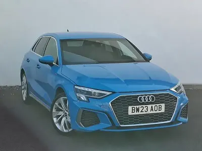 Used Audi A3 Sportback e-tron Comfort 204 HP (150 kW) 2023 Blue Hatchback