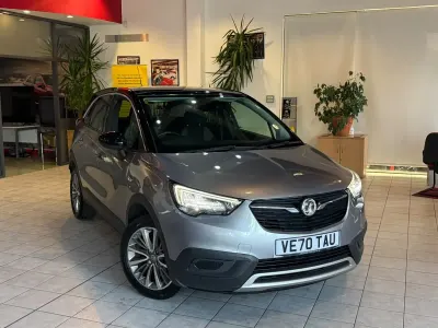 Used Vauxhall Crossland X 130 HP (95 kW) 2020 Grey SUV