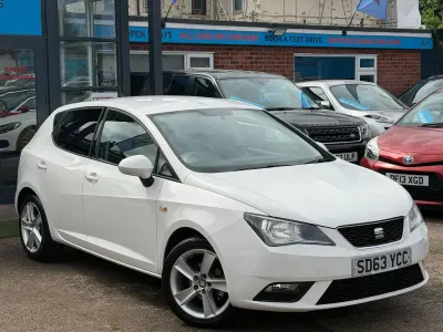 Used Seat Ibiza 85 HP (62 kW) 2013 White Hatchback