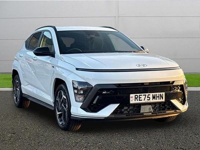 White New 2025 Hyundai Kona N Line SUV | £23,999 (Good price)