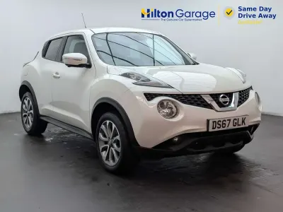 Used Nissan Juke Tekna 115 HP (84 kW) 2017 White SUV