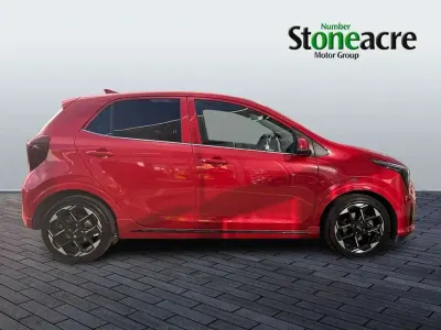 Second-hand Kia Picanto GT-Line 61 CP (44 kW) 2025 Roșu Hatchback