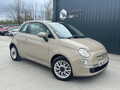 Used Fiat 500 Lounge 69 HP (50 kW) 2015 Beige Hatchback