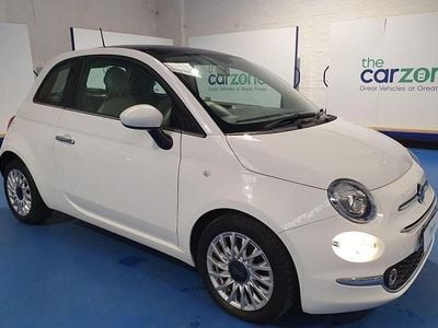 Used Fiat 500 Lounge 69 HP (50 kW) 2017 White Hatchback