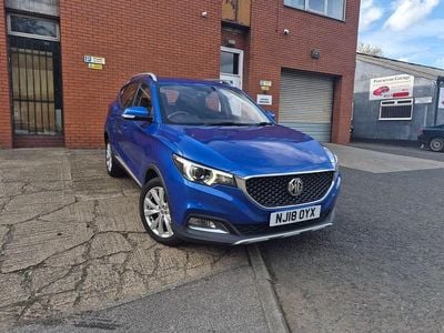 Used MG ZS Excite 106 HP (77 kW) 2018 Blue SUV