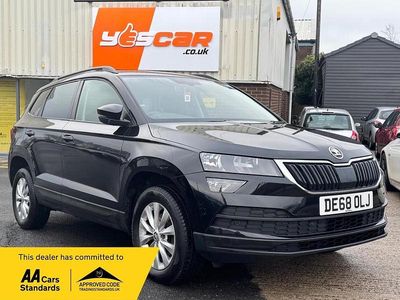 Used Skoda Karoq SE 115 HP (84 kW) 2018 Black SUV