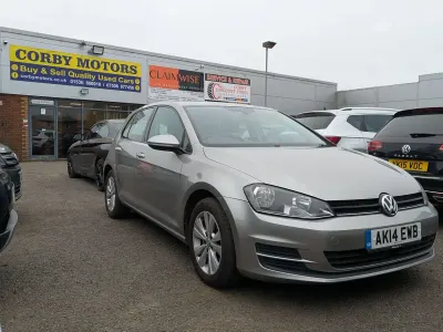 Używany VW Golf VII SE 2014 Srebrny Hatchback