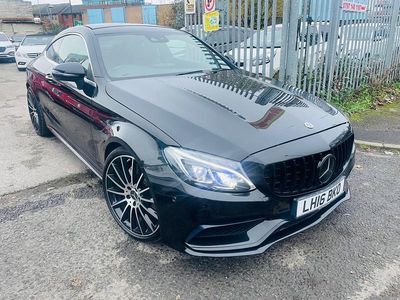 Used Mercedes C300 AMG Line Premium Plus 2016 Black Coupe