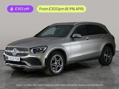 Silver Used 2020 Mercedes GLC220 AMG line SUV | £19,541 (Good price)