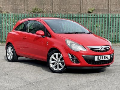 Used Vauxhall Corsa Excite 100 HP (73 kW) 2014 Red Hatchback