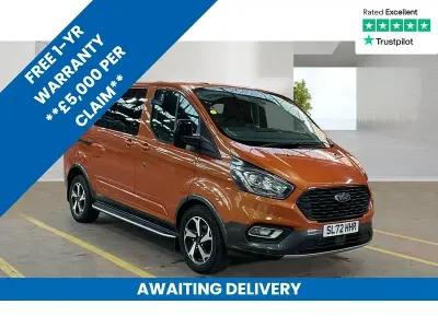 Begagnad Ford Transit Custom Active 170 HK (125 kW) 2022 Orange Van