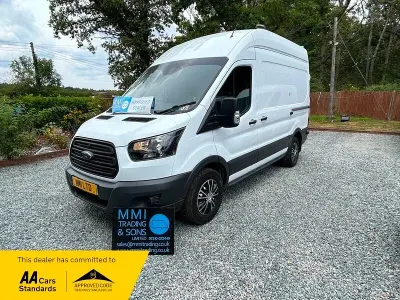 Used Ford Transit 130 HP (95 kW) 2018 White Van
