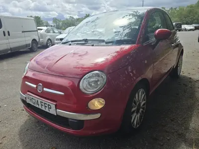 Gebraucht Fiat 500 Lounge 69 PS (50 kW) 2014 Rot Kleinwagen