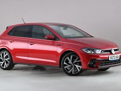 Used VW Polo R-line 110 HP (80 kW) 2022 Red Hatchback