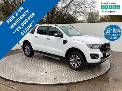 White Used 2021 Ford Ranger Wildtrack Pickup | £15,495 (Good price)