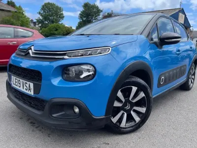 Used Citroën C3 Flair 110 HP (80 kW) 2019 Blue Hatchback