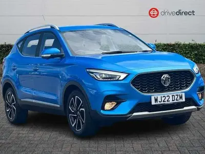 Used MG ZS Exclusive 106 HP (77 kW) 2022 Blue SUV