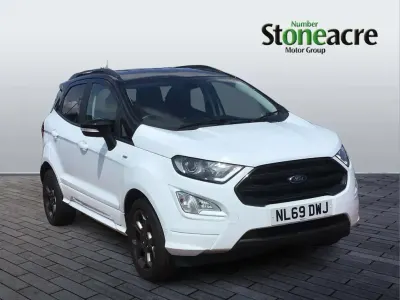 Used Ford Ecosport ST-Line 125 HP (91 kW) 2019 White SUV