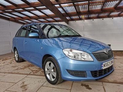 Blue Used 2014 Skoda Fabia SE Estate | £2,795 (Good price)