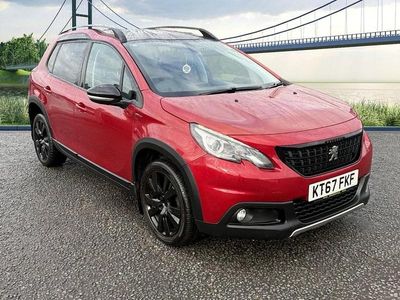Used Peugeot 2008 GT-line 100 HP (73 kW) 2018 Red SUV