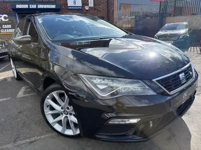 Used Seat Leon FR Sport 150 HP (110 kW) 2019 Black Hatchback