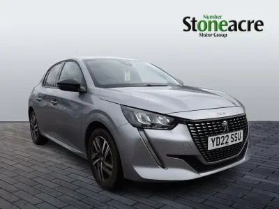 Used Peugeot 208 Allure Premium 101 HP (74 kW) 2022 Grey Hatchback