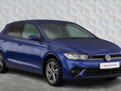 Used VW Polo R-line 95 HP (69 kW) 2023 Blue Hatchback