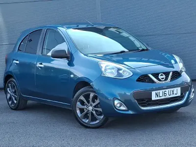 Used Nissan Micra N-TEC 80 HP (58 kW) 2016 Blue Hatchback
