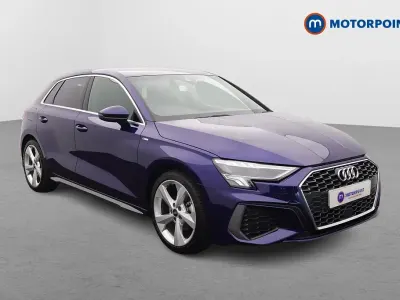 Used Audi A3 S-Line 2023 Blue Sedan