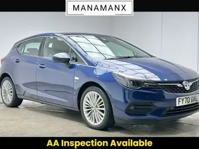 Second-hand Vauxhall Astra Elite 145 CP (106 kW) 2020 Albastru Hatchback