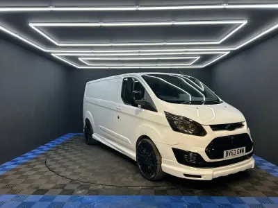 Used Ford Transit Custom 100 HP (73 kW) 2013 White Van
