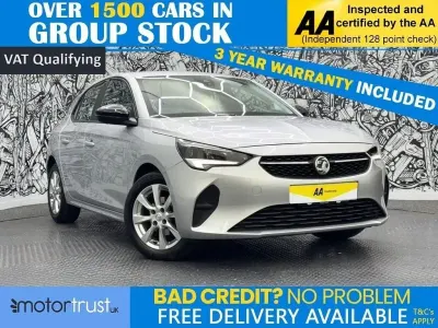 Usado Vauxhall Corsa Edition 75 HP (55 kW) 2022 Prateado Citadino